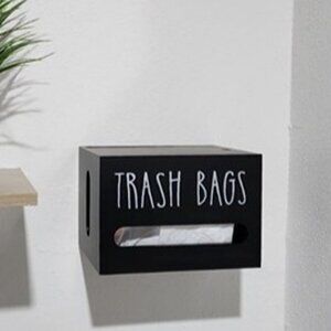 NEW  Trash Bag Dispenser, Trash Bag Organizer Wall Mount,